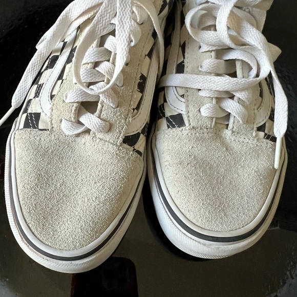 Vans old skool checkerboard sneakers unisex suede mens 5 womens 6.5 ex cond - Picture 3 of 6